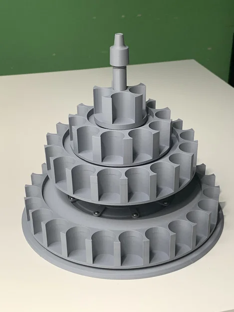 Kệ xoay đựng sơn 18ml cho Prusa MK/XL (Có bạc đạn) - Dùng cho Army Painter, Vallejo - Image 5