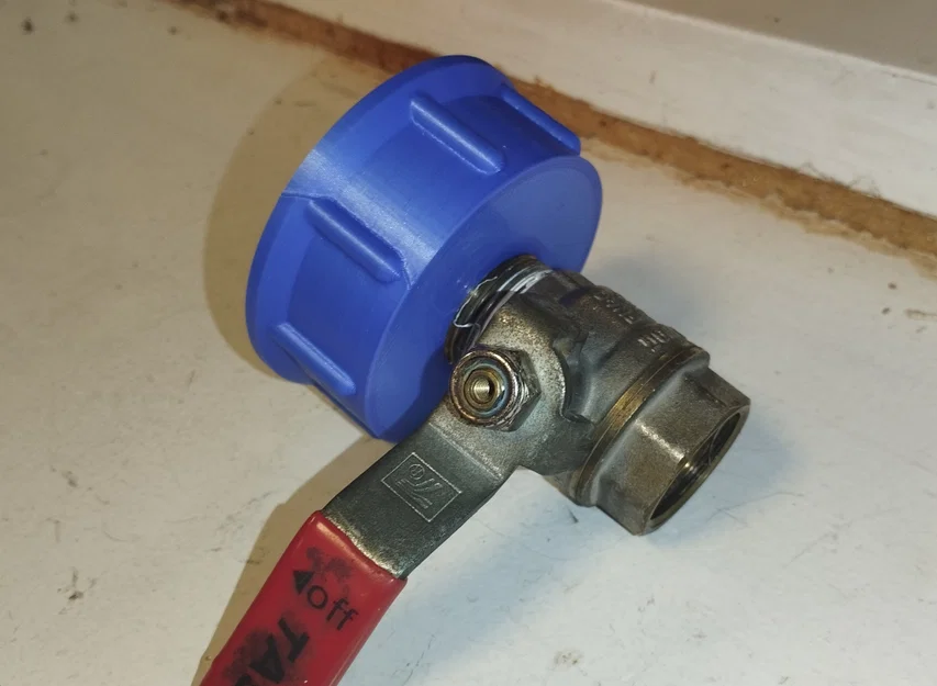 Bộ chuyển đổi đầu ra bồn IBC sang ren ống 3/4 - Image 1