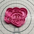 Khuôn cắt bánh quy Giáng sinh Mickey - Thumbnail 2