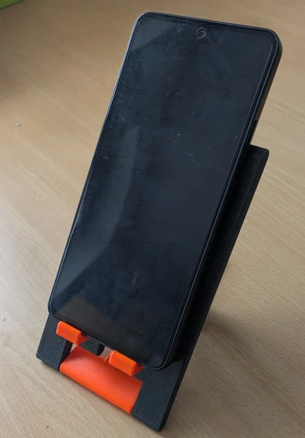 Đế giữ điện thoại (có thể gập gọn, in nguyên khối) V2.0 - Image 3