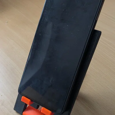 Đế giữ điện thoại (có thể gập gọn, in nguyên khối) V2.0