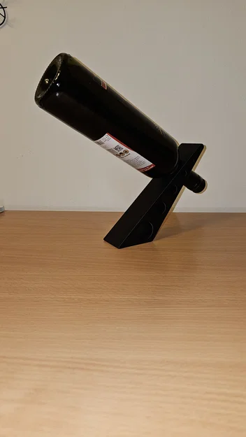 Giá đỡ chai rượu vang cân bằng lơ lửng in 3D độc đáo - Image 6