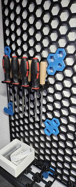 Giá treo dụng cụ HSW Tool Holder - Phụ kiện bảng treo 3D tiện lợi - Image 1