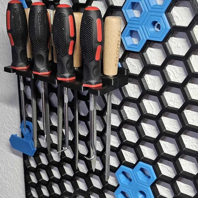 Giá treo dụng cụ HSW Tool Holder - Phụ kiện bảng treo 3D tiện lợi