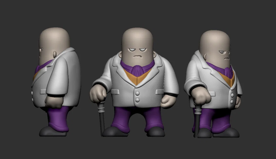 Mô hình Mini Kingpin in 3D phong cách chibi đáng yêu - Image 1