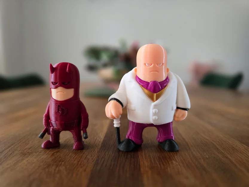 Mô hình Mini Kingpin in 3D phong cách chibi đáng yêu - Image 2