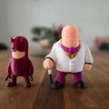 Mô hình Mini Kingpin in 3D phong cách chibi đáng yêu - Thumbnail 2