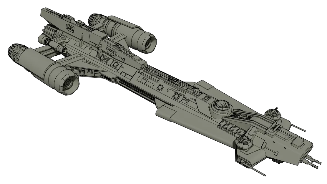 Mô hình tàu Star Wars Castellan - Image 3