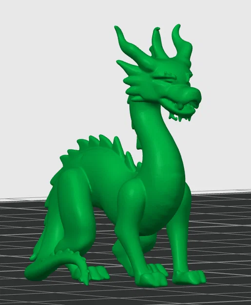 Mô hình 3D Rồng Phương Đông (Chinese Dragon) tinh xảo - Image 2