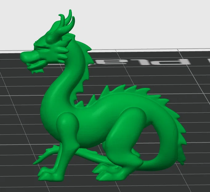 Mô hình 3D Rồng Phương Đông (Chinese Dragon) tinh xảo - Image 3