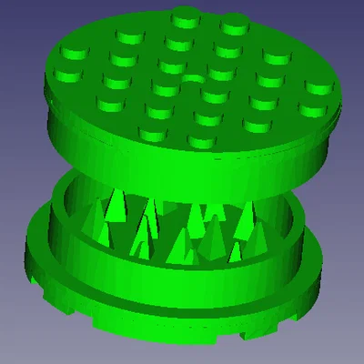 Máy xay (grinder) thiết kế tương thích LEGO sáng tạo