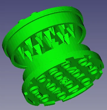 Máy xay (grinder) thiết kế tương thích LEGO sáng tạo - Image 2