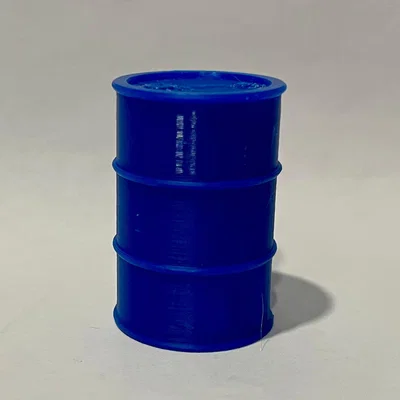 Thùng dầu (Oil Barrel) - Phụ kiện sa bàn gara tỉ lệ 1:24