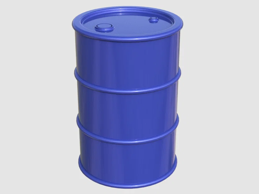 Thùng dầu (Oil Barrel) - Phụ kiện sa bàn gara tỉ lệ 1:24 - Image 3