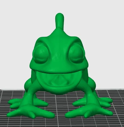 Mô hình 3D Pascal (Rapunzel chameleon) dễ thương cho người hâm mộ - Image 2