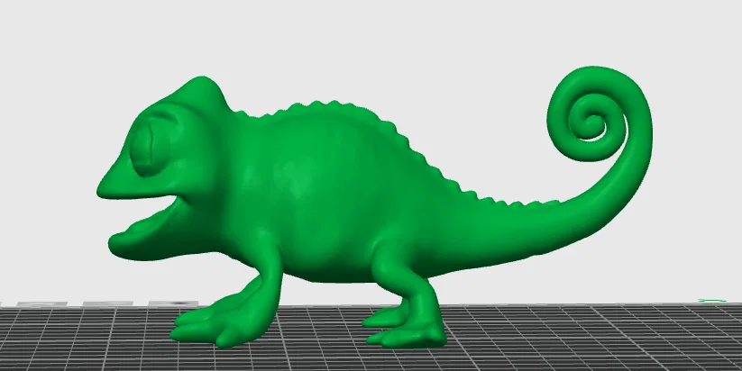 Mô hình 3D Pascal (Rapunzel chameleon) dễ thương cho người hâm mộ - Image 3
