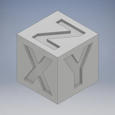 Calibration Cube 20mm - Khối lập phương kiểm tra độ chính xác máy in 3D