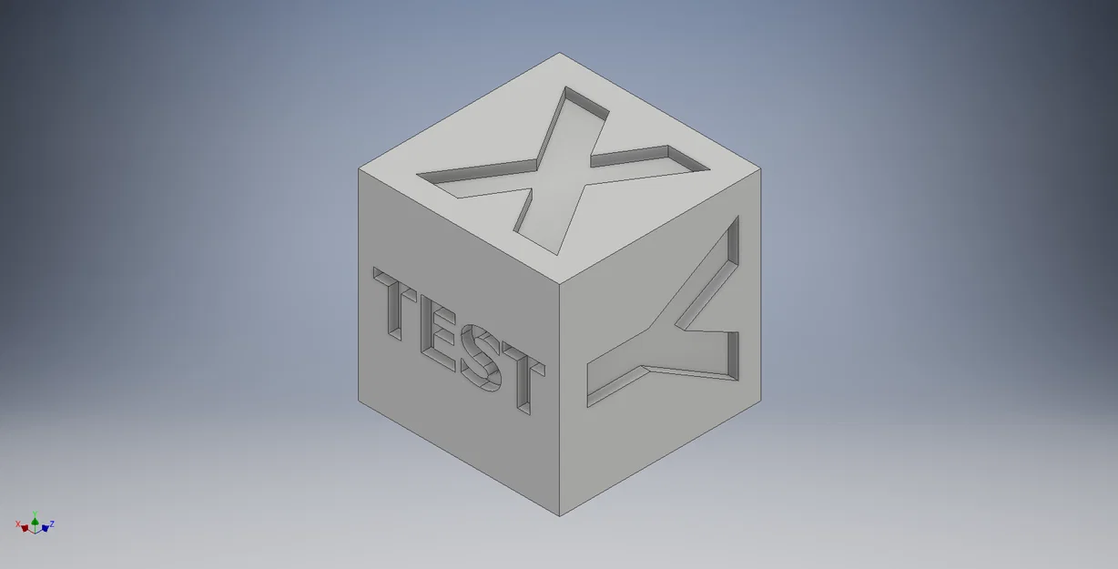 Calibration Cube 20mm - Khối lập phương kiểm tra độ chính xác máy in 3D - Image 3