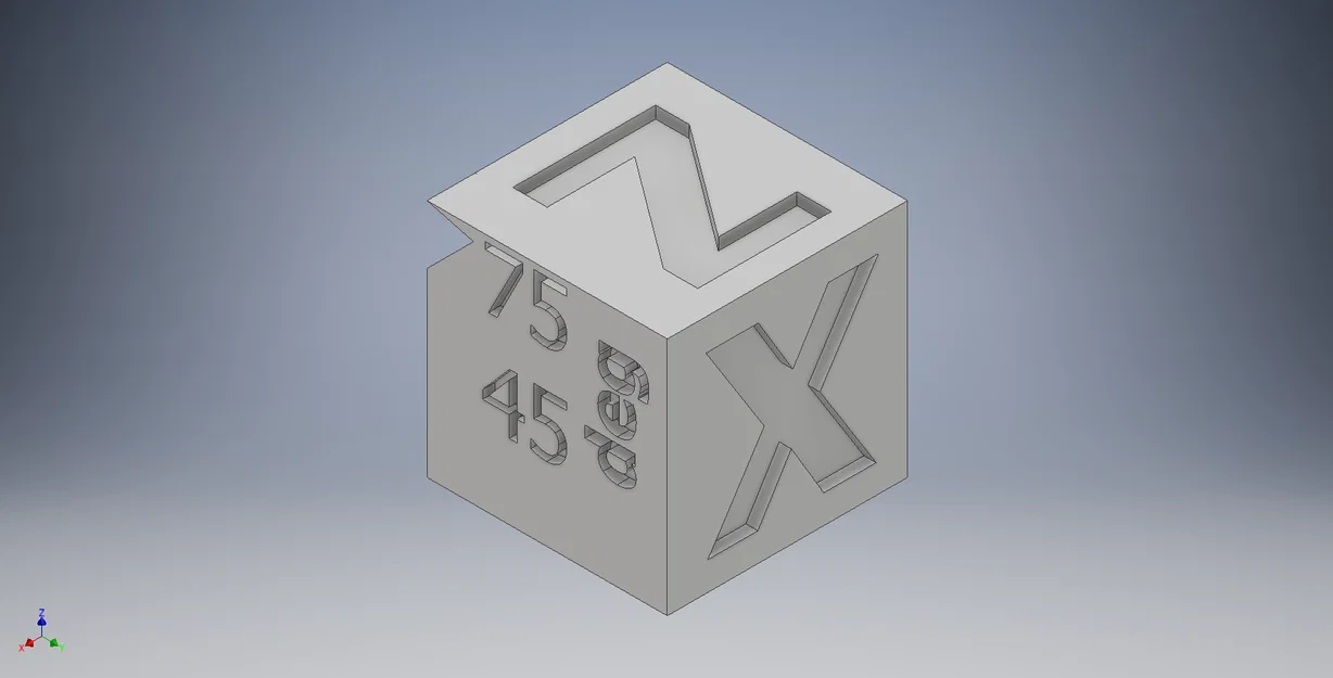 Calibration Cube 20mm - Khối lập phương kiểm tra độ chính xác máy in 3D - Image 4