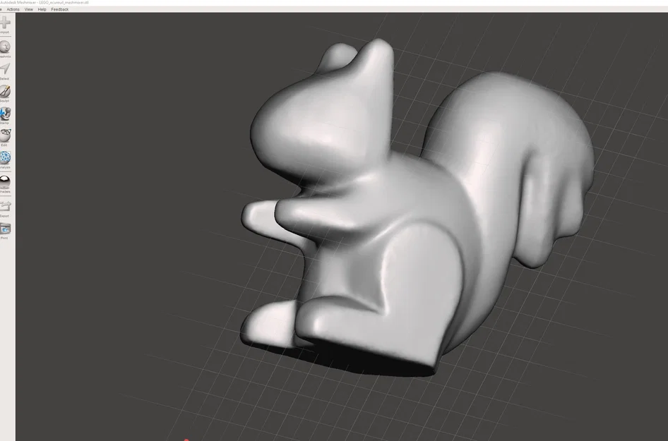 Mô hình chú sóc nhỏ in 3D tương thích hoàn hảo với LEGO - Image 6