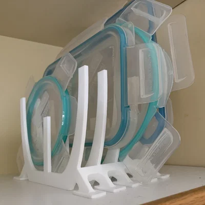 Giá đỡ nắp Tupperware (Đế rộng)