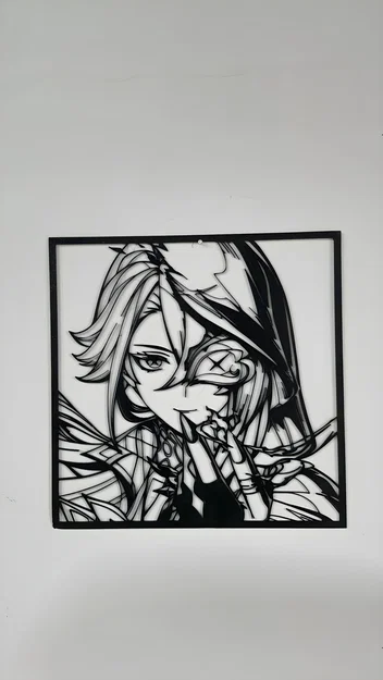 Tranh treo tường Arlechino (The Knave) từ Genshin Impact - Image 3