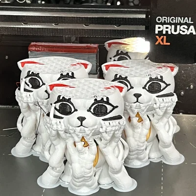 Mô hình Turbo Granny Dandadan - Thiết kế in 3D đa sắc màu