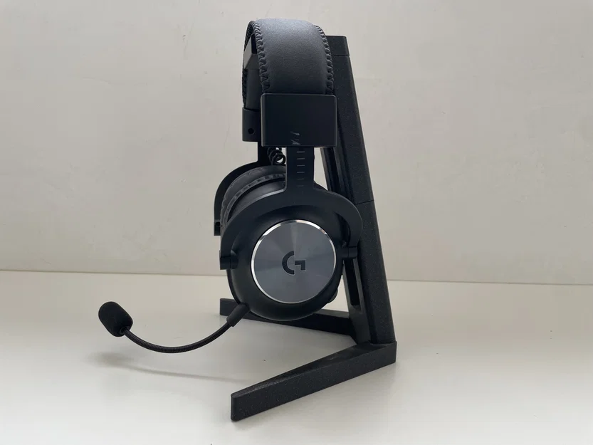 Giá treo tai nghe gaming thiết kế 3 phần in 3D gọn gàng - Image 2