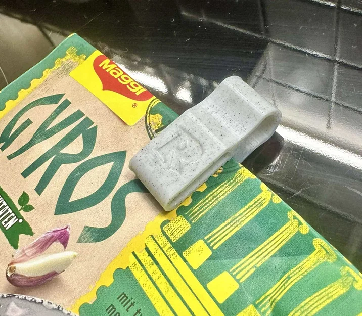 Kẹp miệng túi đa năng siêu bền - Bản in 3D không cần support - Image 2