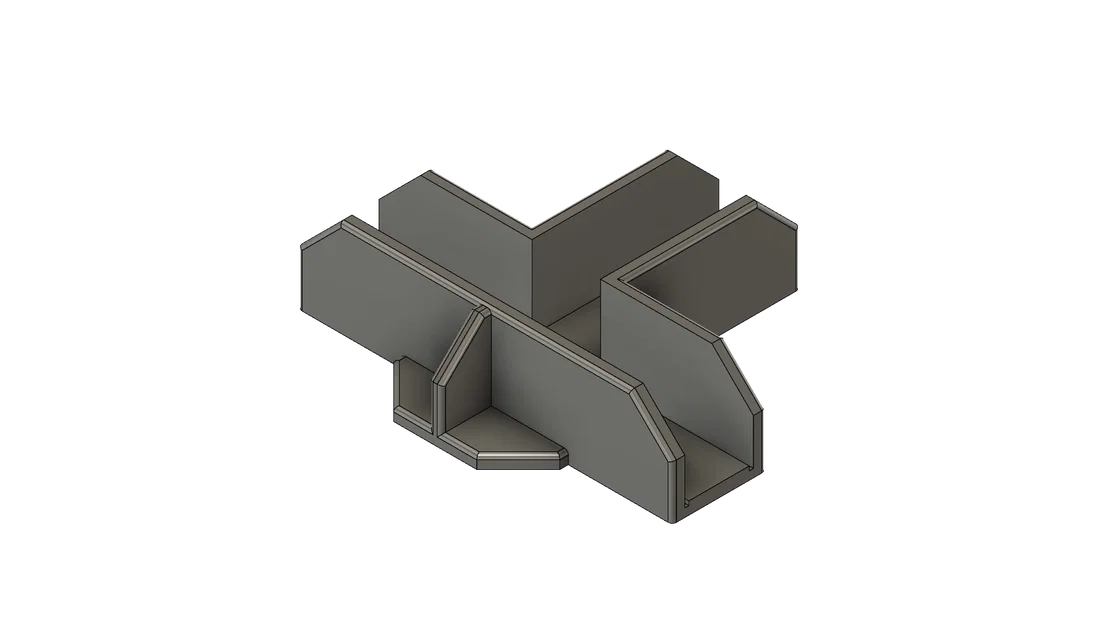 Bộ Ê-ke Lắp Ráp Dạng X và T Cho Ván Melamine 16mm - Độ Chính Xác Cao - Image 2