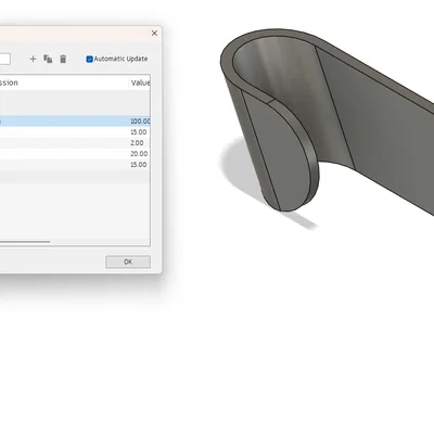 Giá treo nắp nồi thông minh có thể tùy chỉnh kích thước (Parametric)