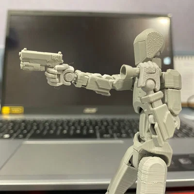 Mô hình đèn pin cầm tay cho Dummy 13 - Phụ kiện 3D độc đáo