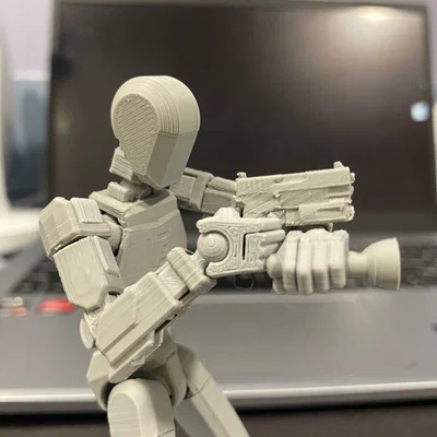 Mô hình đèn pin cầm tay cho Dummy 13 - Phụ kiện 3D độc đáo