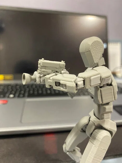 Mô hình đèn pin cầm tay cho Dummy 13 - Phụ kiện 3D độc đáo - Image 3