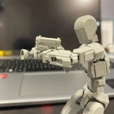 Mô hình đèn pin cầm tay cho Dummy 13 - Phụ kiện 3D độc đáo