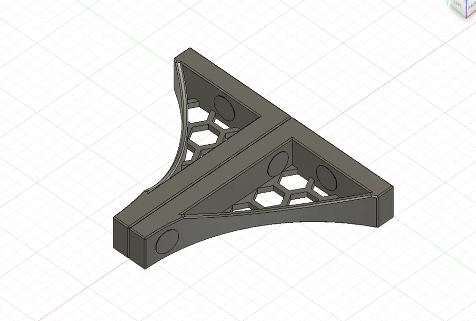Giá đỡ kệ nhỏ họa tiết tổ ong - Image 7
