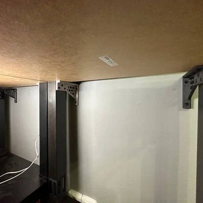 Giá đỡ treo tường cho bàn IKEA Lack