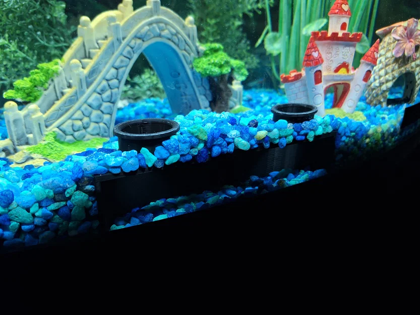 Mô hình đường hầm trú ẩn độc đáo cho cá cảnh - Tự in 3D - Image 1