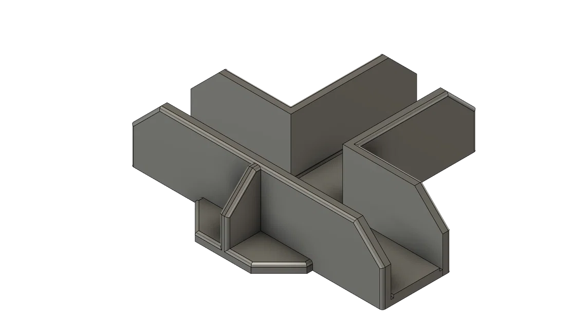 Ê-ke lắp ráp dạng X và T cho ván Melamine 18mm - Hỗ trợ dựng tủ, kệ chính xác - Image 2