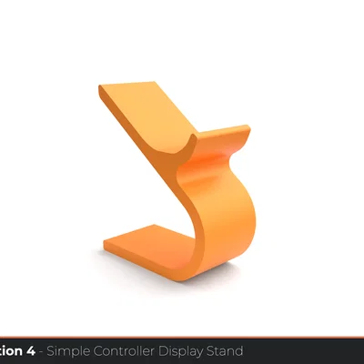 Đế trưng bày tay cầm PlayStation 4 đơn giản