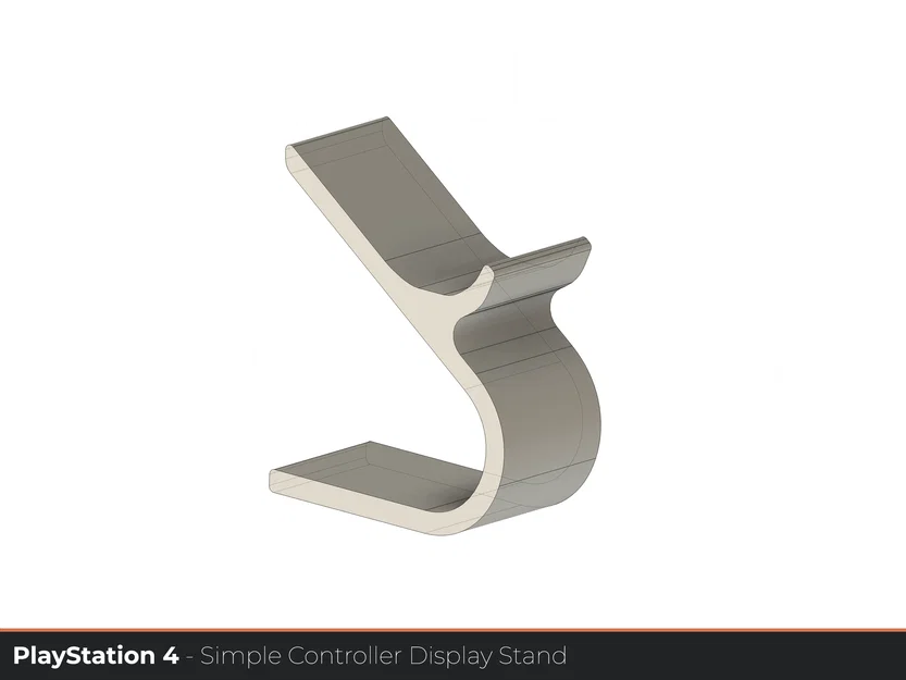 Đế trưng bày tay cầm PlayStation 4 đơn giản - Image 3