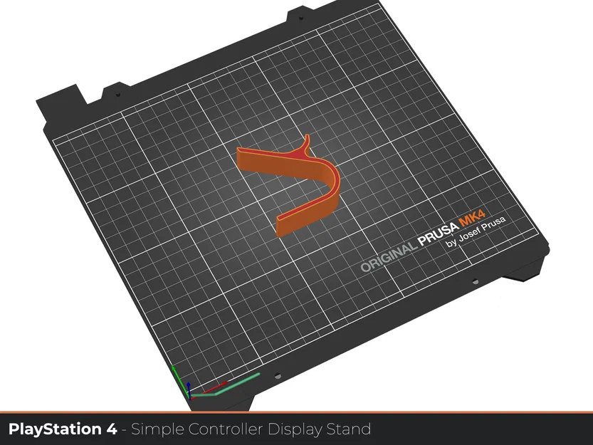 Đế trưng bày tay cầm PlayStation 4 đơn giản - Image 4