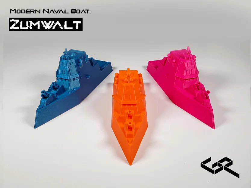 Mô hình tàu chiến hiện đại: Tàu khu trục lớp Zumwalt - Image 7