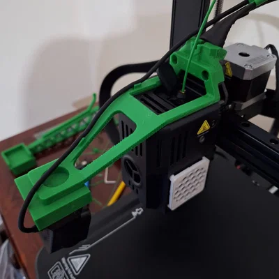 Giá đỡ camera Nebula cho Ender 3 V3 KE kèm hỗ trợ xích dẫn cáp