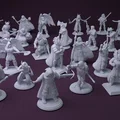 Bộ sưu tập mô hình nhân vật giả tưởng 3D (Fantasy Character Collection) - Thumbnail 1