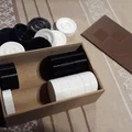 Bộ cờ Caro và cờ Đam mini kèm hộp đựng tiện lợi (3D Print) - Thumbnail 6