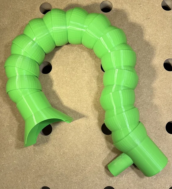 Ống hút bụi linh hoạt dạng khớp cho bàn MFT (lỗ 19mm - 20mm, ray Festool) - Image 2