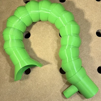 Ống hút bụi linh hoạt dạng khớp cho bàn MFT (lỗ 19mm - 20mm, ray Festool)