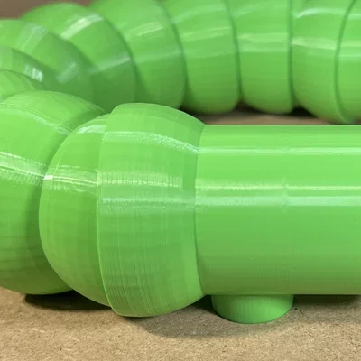 Ống hút bụi linh hoạt dạng khớp cho bàn MFT (lỗ 19mm - 20mm, ray Festool)