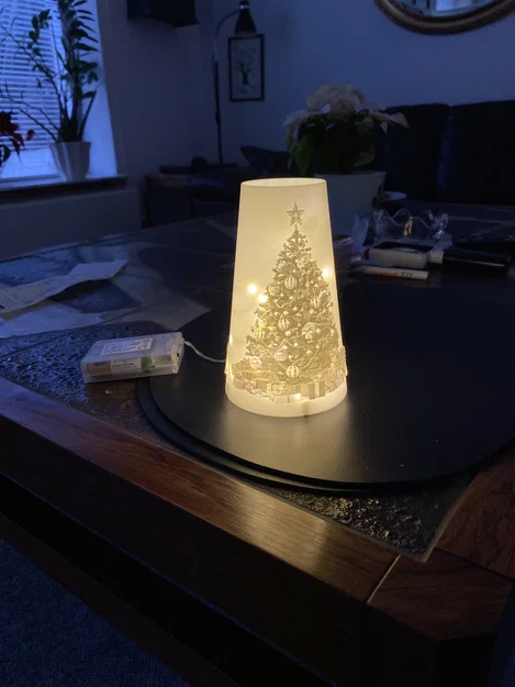 Mô hình đèn ngủ 3D cây thông Noel trang trí Giáng sinh tuyệt đẹp - Image 1